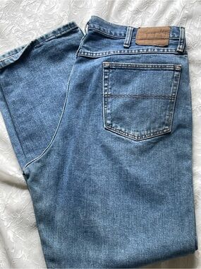Britania‘ “2 pair”of Men's Sz W36 /Straight Denim Blue Jeans 100% Cotton